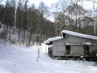 長野県菅平高原 ゆたか山荘 西側(坂上) 2026/02/10 13:45