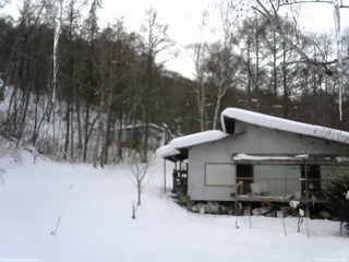 長野県菅平高原 ゆたか山荘 西側(坂上) 2026/02/10 15:15