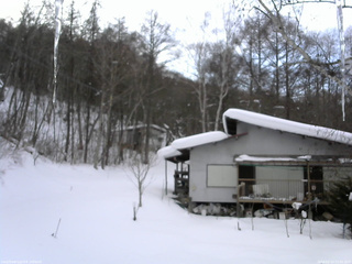 長野県菅平高原 ゆたか山荘 西側(坂上) 2026/02/10 15:30