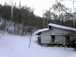 長野県菅平高原 ゆたか山荘 西側(坂上) 2026/02/10 16:00