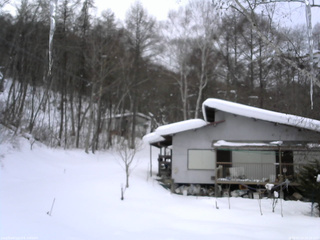 長野県菅平高原 ゆたか山荘 西側(坂上) 2026/02/10 16:30