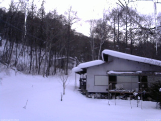長野県菅平高原 ゆたか山荘 西側(坂上) 2026/02/10 17:30