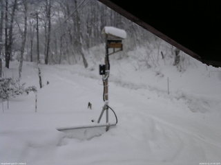 長野県菅平高原 ゆたか山荘 南側 2026/02/11 07:45