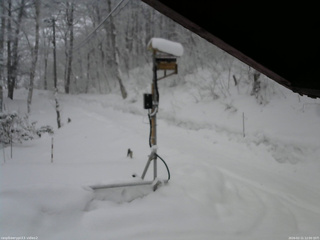 長野県菅平高原 ゆたか山荘 南側 2026/02/11 12:00