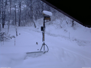 長野県菅平高原 ゆたか山荘 南側 2026/02/11 17:15