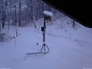 長野県菅平高原 ゆたか山荘 南側 2026/02/11 17:30