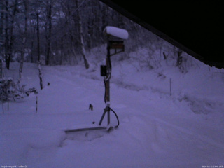 長野県菅平高原 ゆたか山荘 南側 2026/02/11 17:45