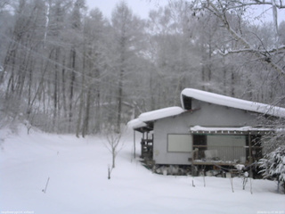 長野県菅平高原 ゆたか山荘 西側(坂上) 2026/02/11 07:30