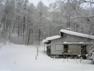長野県菅平高原 ゆたか山荘 西側(坂上) 2026/02/11 09:45