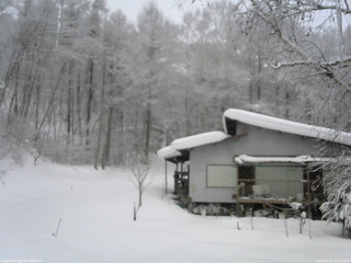 長野県菅平高原 ゆたか山荘 西側(坂上) 2026/02/11 11:30