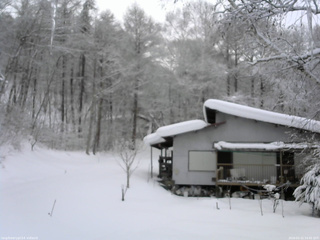 長野県菅平高原 ゆたか山荘 西側(坂上) 2026/02/11 14:45