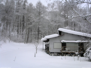 長野県菅平高原 ゆたか山荘 西側(坂上) 2026/02/11 15:30