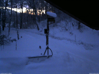 長野県菅平高原 ゆたか山荘 南側 2026/02/12 06:15