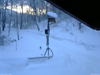 長野県菅平高原 ゆたか山荘 南側 2026/02/12 06:45