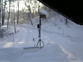 長野県菅平高原 ゆたか山荘 南側 2026/02/12 07:15