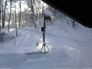 長野県菅平高原 ゆたか山荘 南側 2026/02/12 07:45