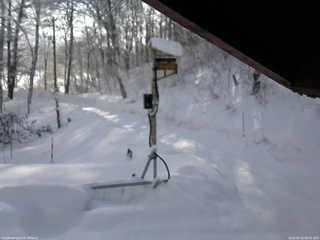 長野県菅平高原 ゆたか山荘 南側 2026/02/12 08:45
