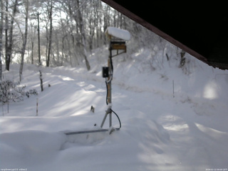 長野県菅平高原 ゆたか山荘 南側 2026/02/12 09:00