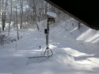 長野県菅平高原 ゆたか山荘 南側 2026/02/12 11:30