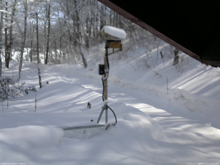 長野県菅平高原 ゆたか山荘 南側 2026/02/12 12:15