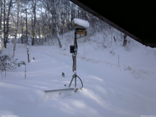 長野県菅平高原 ゆたか山荘 南側 2026/02/12 15:00