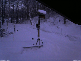 長野県菅平高原 ゆたか山荘 南側 2026/02/12 17:45