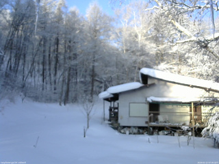 長野県菅平高原 ゆたか山荘 西側(坂上) 2026/02/12 07:30