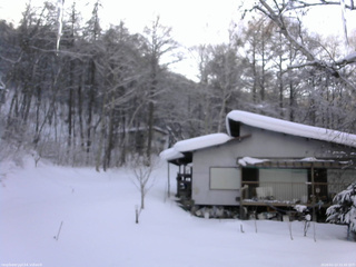 長野県菅平高原 ゆたか山荘 西側(坂上) 2026/02/12 15:30
