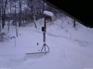 長野県菅平高原 ゆたか山荘 南側 2026/02/13 06:45