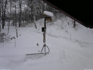 長野県菅平高原 ゆたか山荘 南側 2026/02/13 08:00