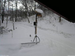 長野県菅平高原 ゆたか山荘 南側 2026/02/13 08:45