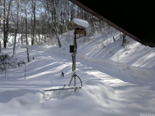 長野県菅平高原 ゆたか山荘 南側 2026/02/13 11:45