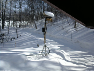 長野県菅平高原 ゆたか山荘 南側 2026/02/13 13:00