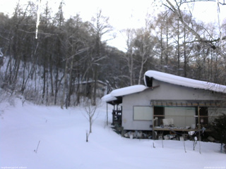 長野県菅平高原 ゆたか山荘 西側(坂上) 2026/02/13 15:15