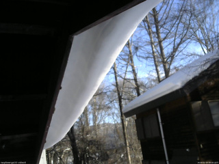 長野県菅平高原 ゆたか山荘 北側 2026/02/14 08:00