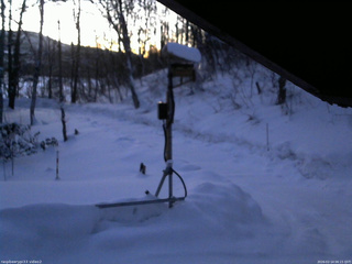 長野県菅平高原 ゆたか山荘 南側 2026/02/14 06:15
