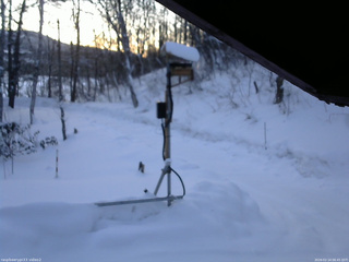 長野県菅平高原 ゆたか山荘 南側 2026/02/14 06:45