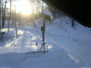 長野県菅平高原 ゆたか山荘 南側 2026/02/14 07:00