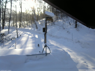長野県菅平高原 ゆたか山荘 南側 2026/02/14 07:15