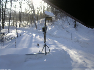 長野県菅平高原 ゆたか山荘 南側 2026/02/14 07:30