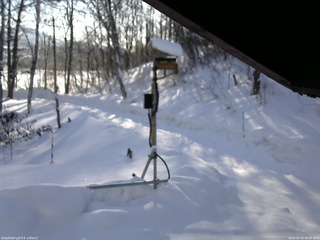 長野県菅平高原 ゆたか山荘 南側 2026/02/14 08:00