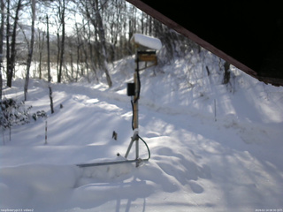 長野県菅平高原 ゆたか山荘 南側 2026/02/14 08:30