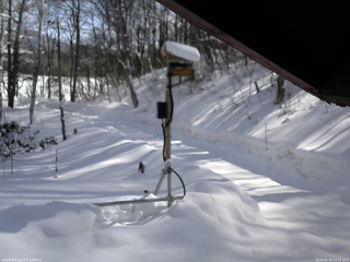 長野県菅平高原 ゆたか山荘 南側 2026/02/14 11:45