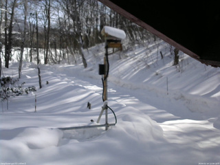 長野県菅平高原 ゆたか山荘 南側 2026/02/14 12:00