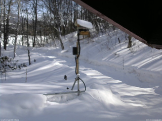 長野県菅平高原 ゆたか山荘 南側 2026/02/14 12:30