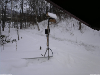 長野県菅平高原 ゆたか山荘 南側 2026/02/14 16:00