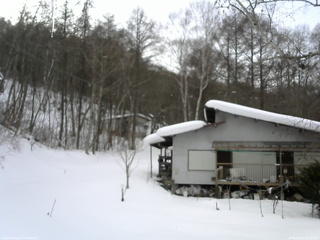 長野県菅平高原 ゆたか山荘 西側(坂上) 2026/02/14 15:15