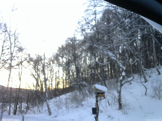 長野県菅平高原 ゆたか山荘 温度計 2026/02/14 06:45