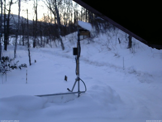 長野県菅平高原 ゆたか山荘 南側 2026/02/15 06:30