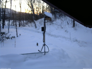 長野県菅平高原 ゆたか山荘 南側 2026/02/15 06:45